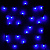 Гирлянда для дома Полусфера 7 м 50 ламп LED черный пров., 8 реж.,IP-40, синий (возможность сое